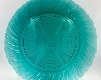 Jeanette Glass Ultramarine platter