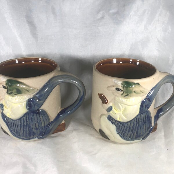 Set Of 2 RJ Drinkwater Baba Yaga Mugs