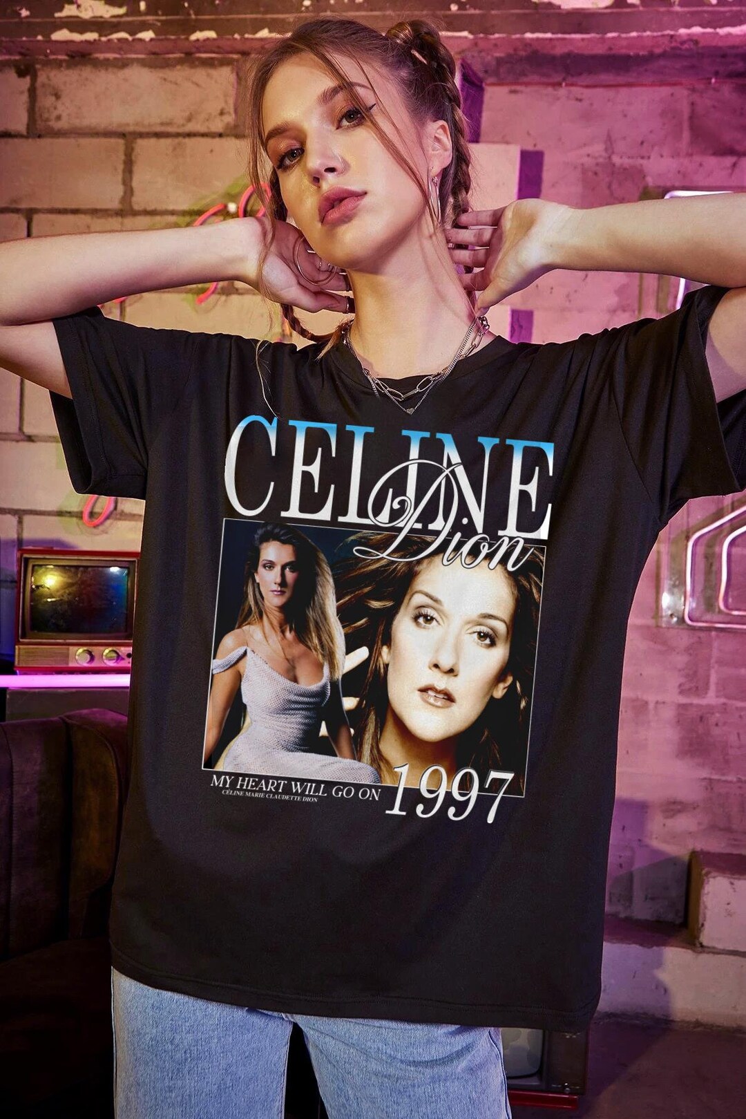 tshirt celine dion