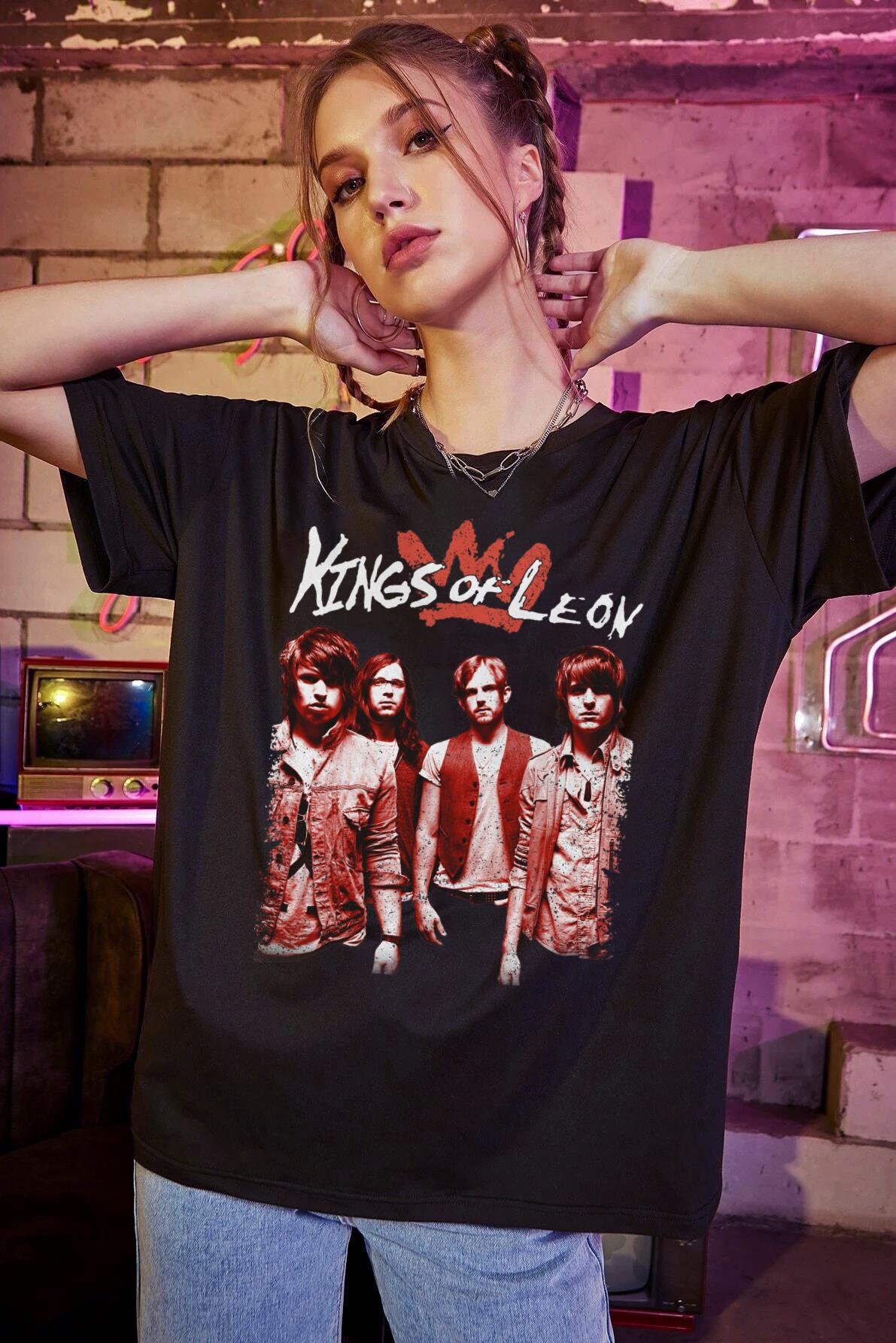 Kings of Leon Tshirt - Etsy New Zealand