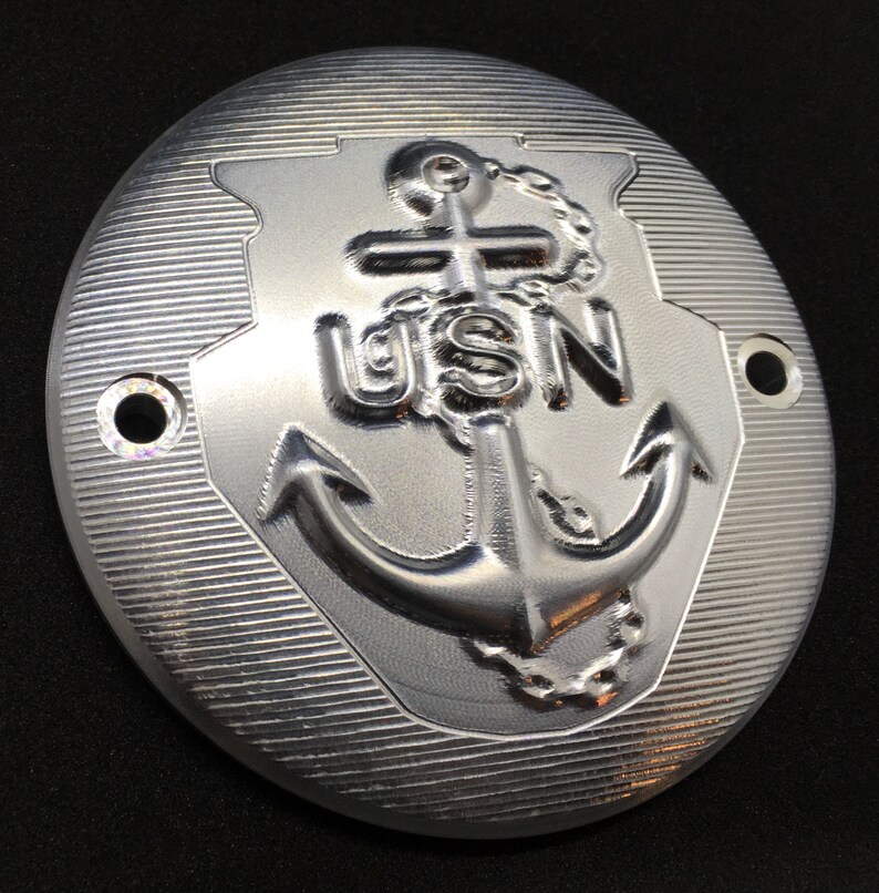 custom harley points cover