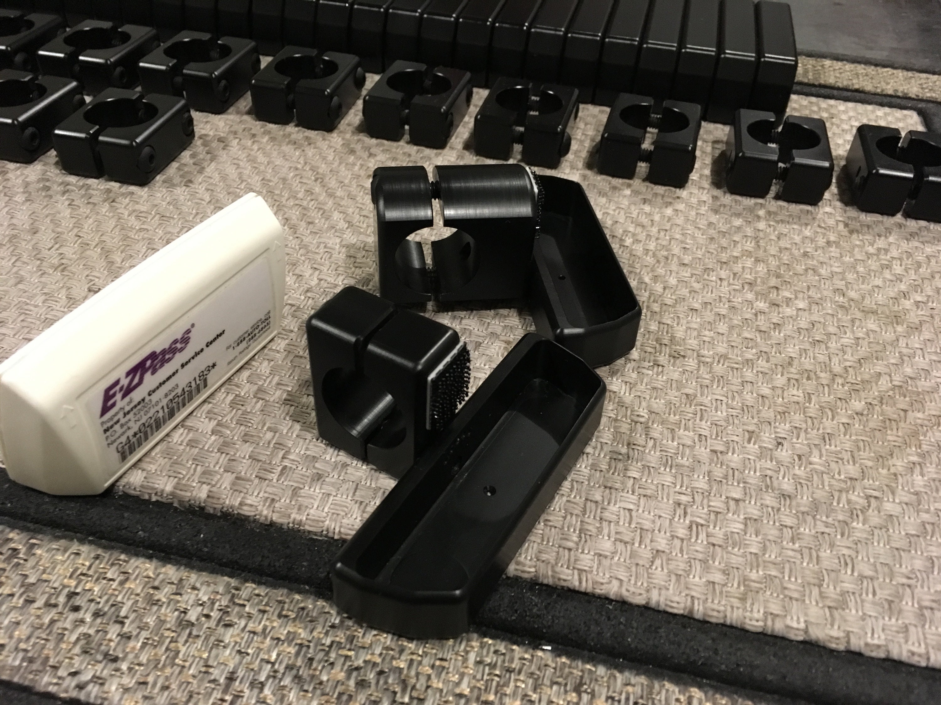 EZ Pass Holder Custom Motorcycle Bar Clamp - Etsy