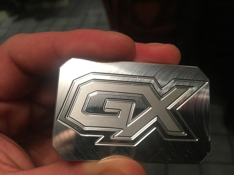GX Pokemon Token CNC Machined Engraved Aluminum Etsy