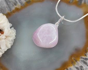 Natural Kunzite Pendant