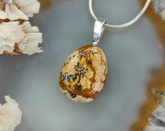 Landscape Jasper Pendant Silver 925/ Picture Jasper Pendant