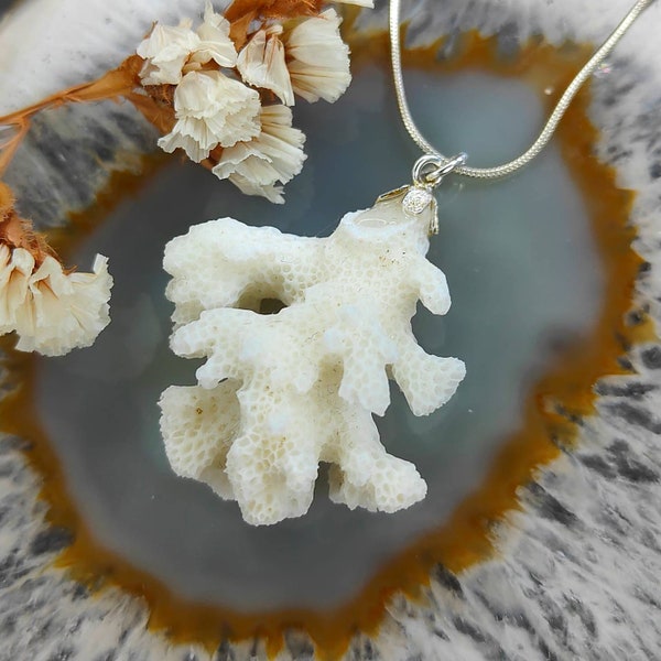 Coral Reef Pendant Silver 925