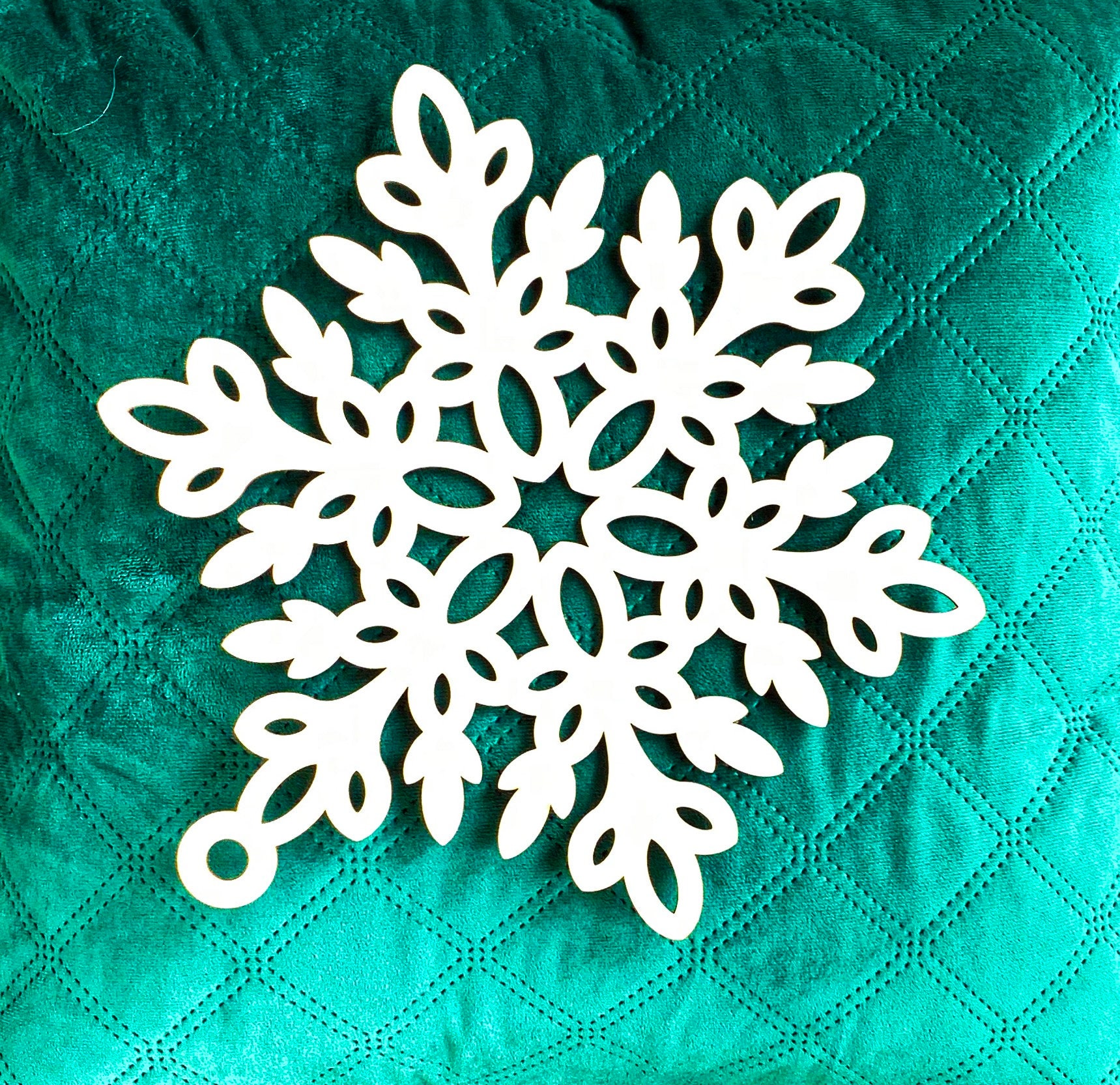 Wood snowflake Laser cut snowflake Snowflake Ornament Etsy