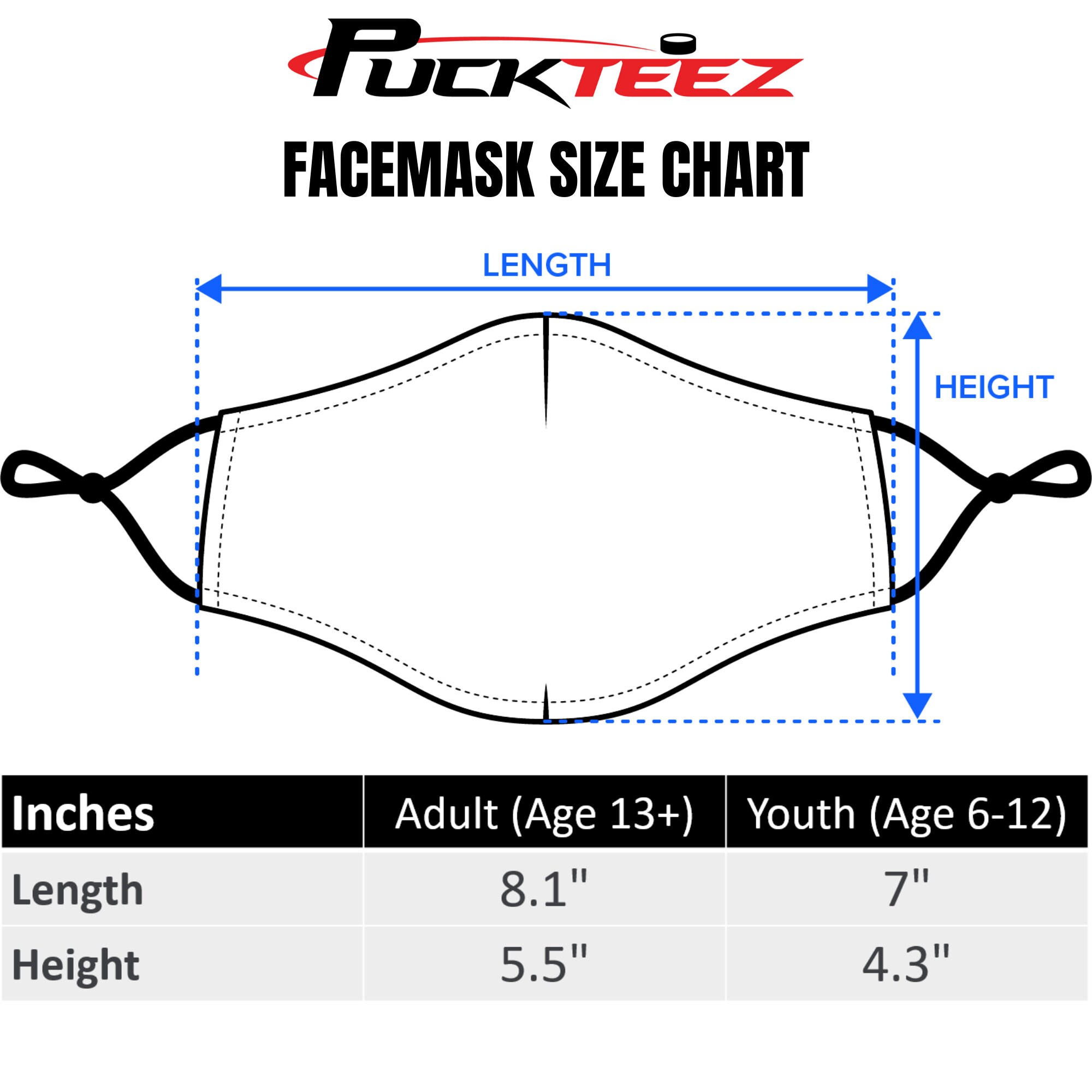 Washable Face Mask for Hockey Fans Reusable Hockey Player Etsy