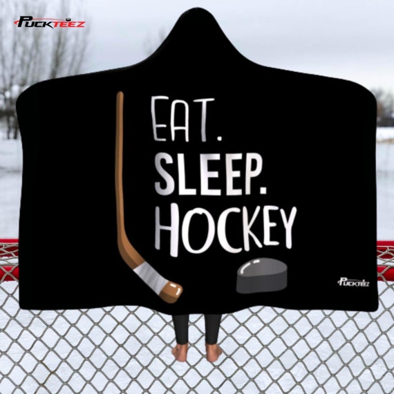 Hooded outlet hockey blanket