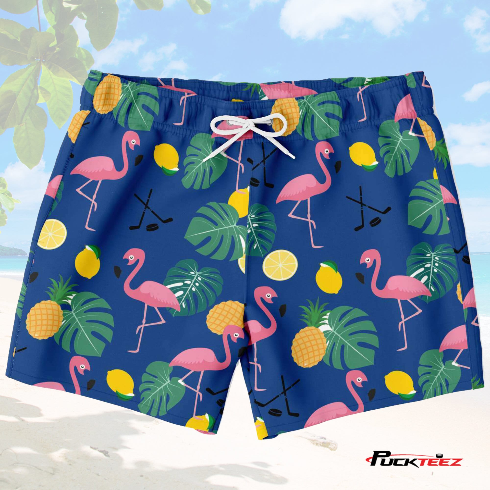 Hockey Swim Trunks Swimwear Adult Swim 