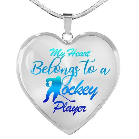 Hockey mom necklace sale