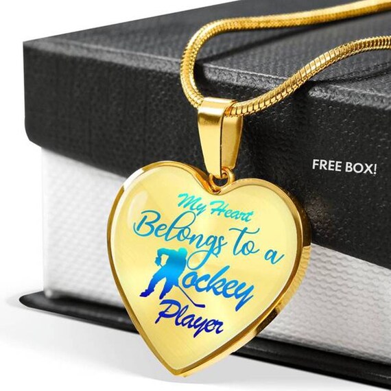 Hockey mom necklace sale