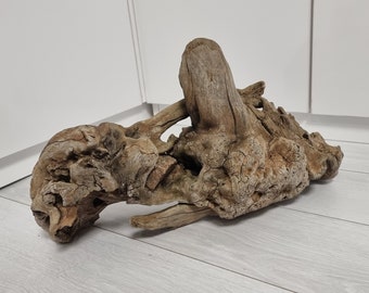 Large Freshwater Driftwood Piece: Aquarium Tetarium Decor (1.4 kg)