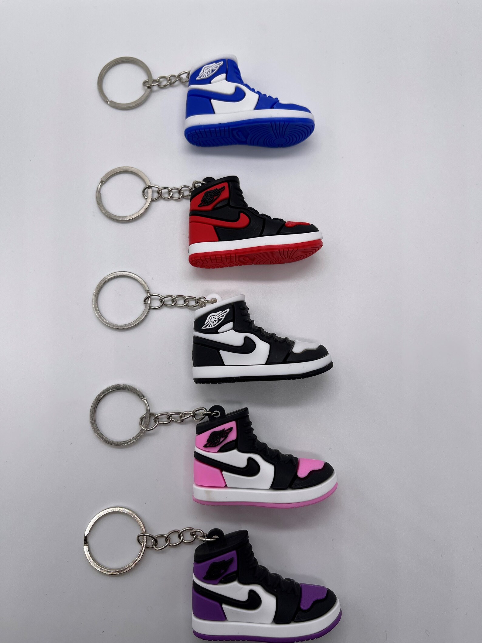 Air Jordan/Nike 3D Mini Sneaker Keychain Or Off White lanyard Etsy