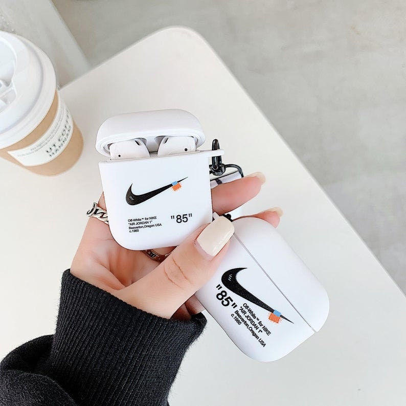 Hypehypebeast Nike Off-white Airpods Silicone Case With | Etsy