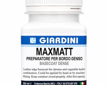 Giardini MAXMATT Leather Edge Basecoat Dense (75g 125g 250g)