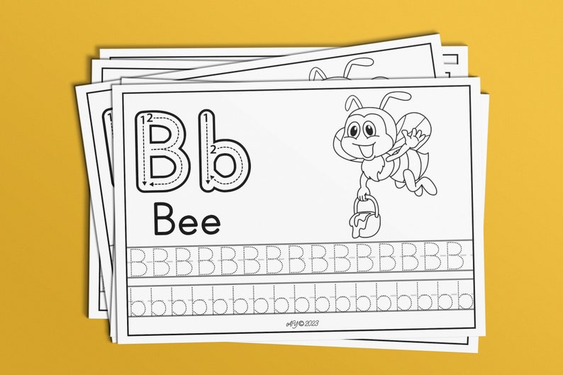 Preschool Coloring Printables Alphabet Tracing Letters Printable ...