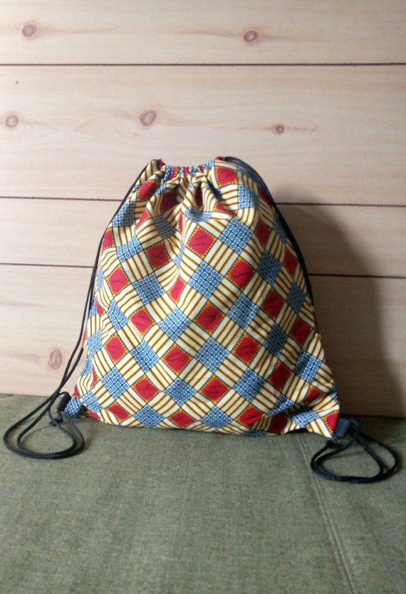 colourful gym bag
