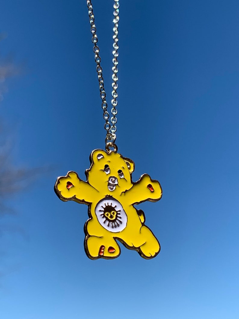 Cute and Adorable Care Bear Charm Chain Necklaces Etsy