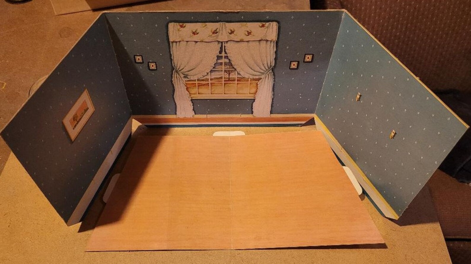 Renwal Jolly Twins Plastic Dollhouse Bedroom Furniture Etsy