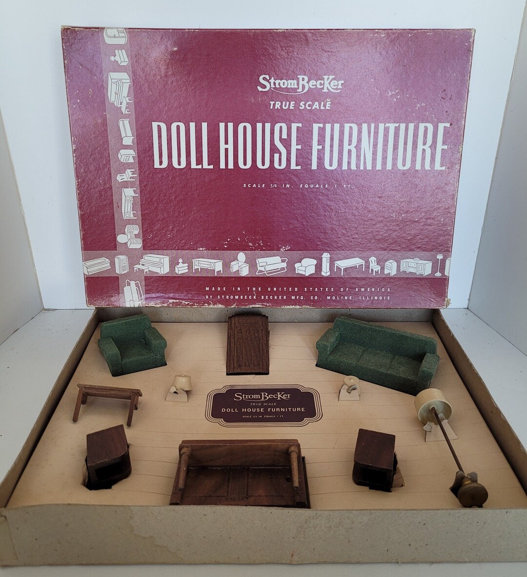 Strombecker dollhouse furniture sale