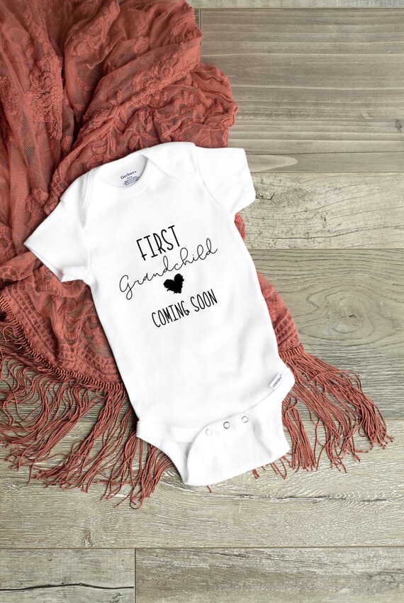 coming soon baby onesie