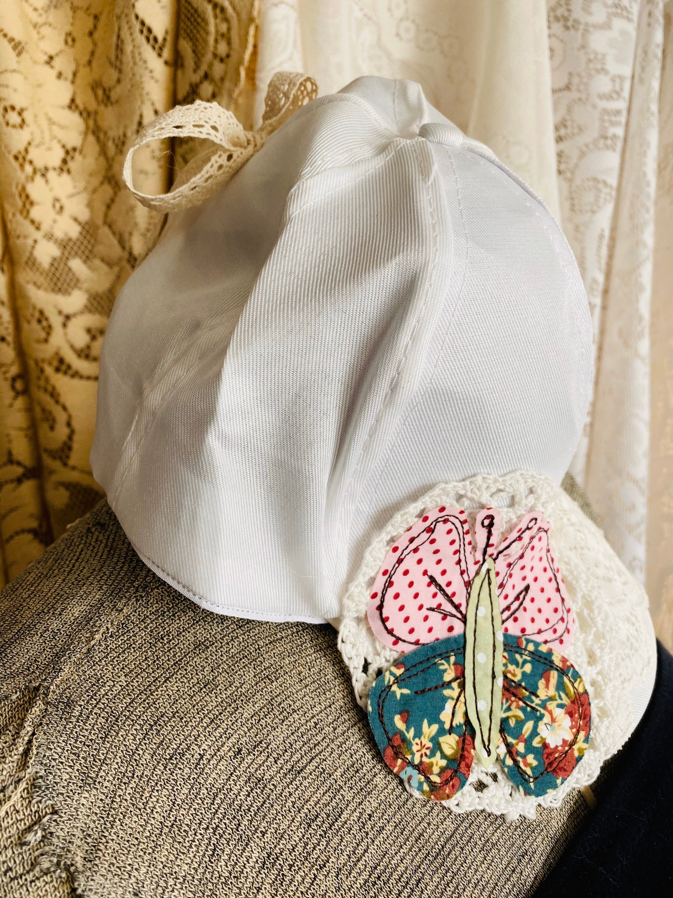 Shabby chic clothing shabby chic hat shabby chic ball cap Etsy
