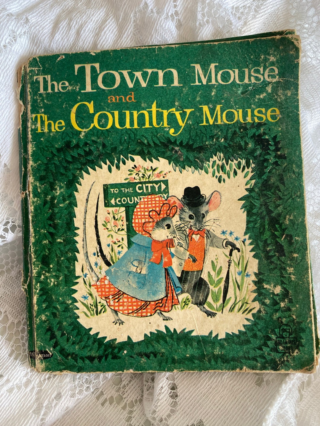 Vintage Childrens Books, the Country Mouse Book, Vintage Books Etsy