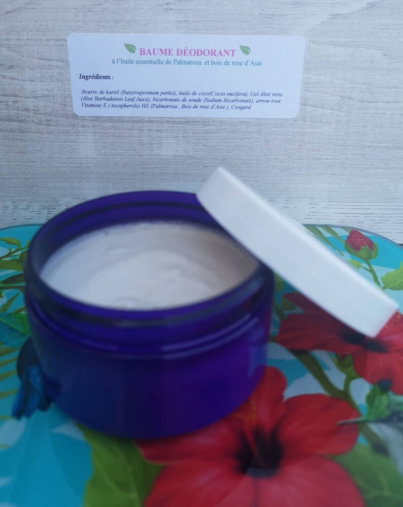 DEODORANT BALM 100% NATUREL, 50 ml, Scarles sage, no aluminum sa DEODORANT BALM 100% NATUREL, 50 ml, Scarles sage, no aluminum sa