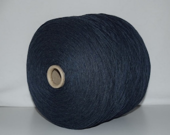 100 grams 100% Merino Wool Italian Fine Yarn, yarn on cone, per 100 grams, Hand Knitting, Machine Knitting, Cone Yarn