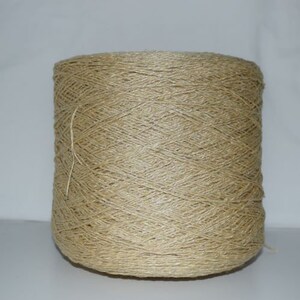 100 grams Silk/Linen, 70/30% Italian Fine Yarn, yarn on cone, per 100 grams, Hand Knitting, Machine Knitting, Cone Yarn