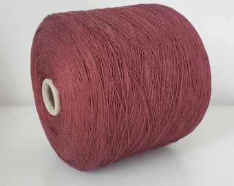 Italian Fine Linen Yarn, 100% Linen, Hand & Machine Knitting, 650m/100g