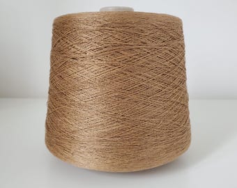 Italian Fine Linen Yarn, 100% Linen, 1300m (100g Cone)