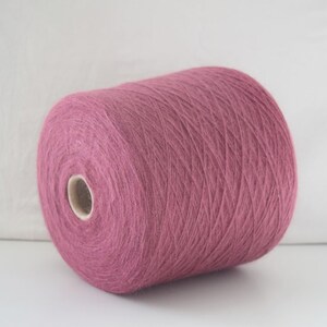 100 grams Angora/Wool/Acrylic 70/10/20%  Italian Fine Yarn, yarn on cone, Cone Yarn, per 100 grams, Hand Knitting, Machine Knitting