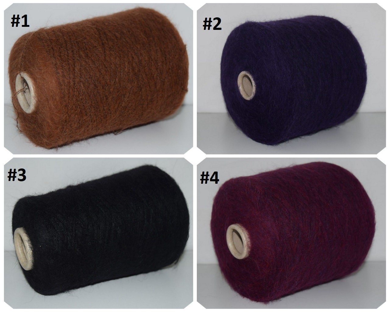 100 grams Alpaca/Lana Wool/Polyamide, 50/22/28%, 900 m per 100 g, Italian Fine Yarn, Cone Yarn, price per 100 grams, Hand, Machine Knitting