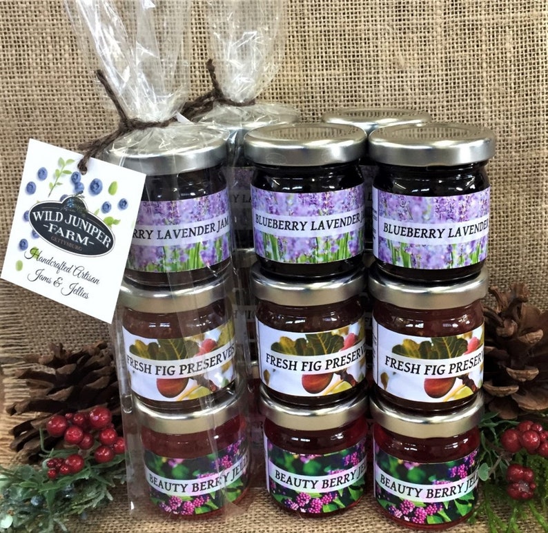 Jam and Jelly Gift Sampler Stacks The Perfect Hostess Gift Etsy