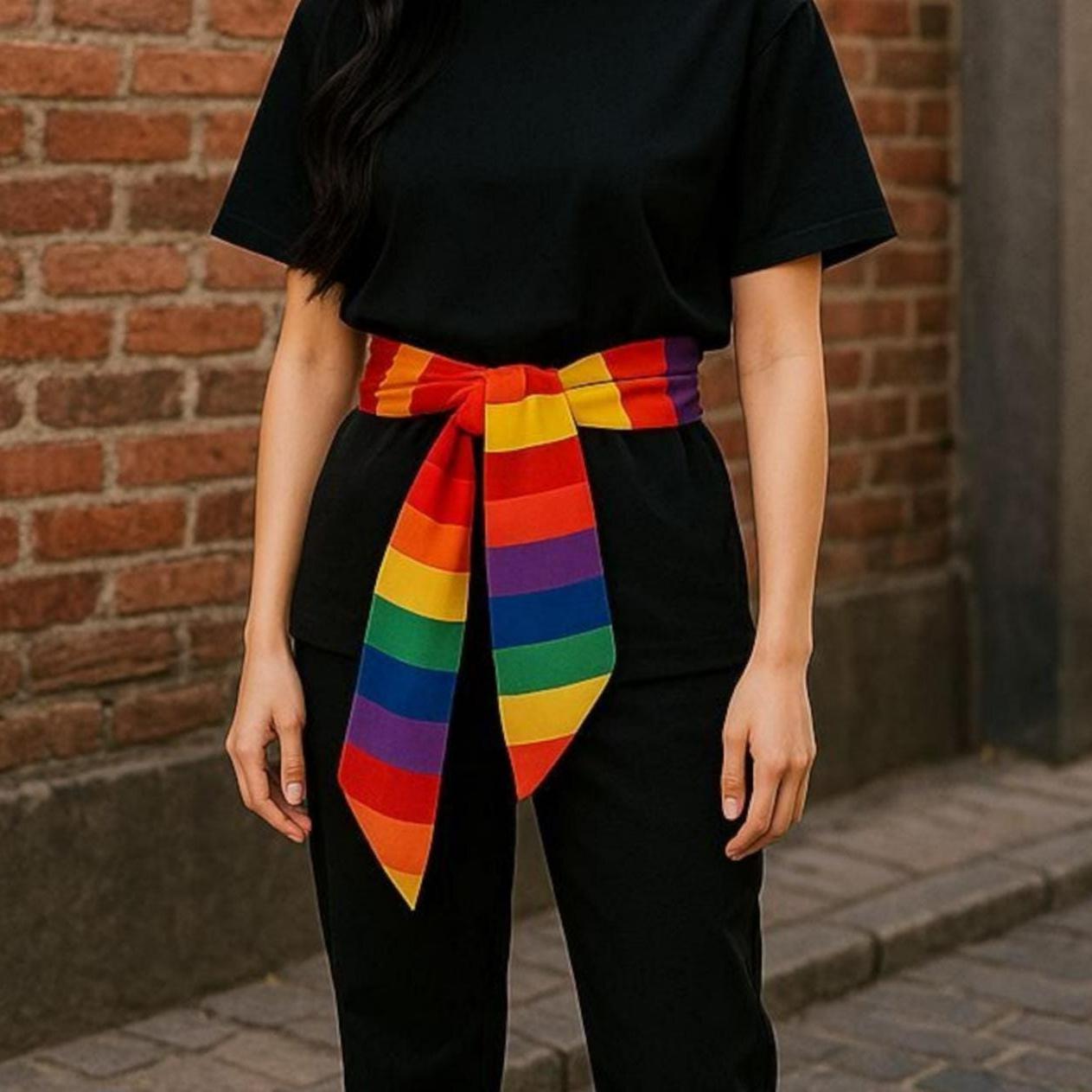 Rainbow Cummerbund - Etsy display picture 1