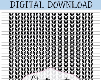 DIGITAL Knit Pattern Stencil, Cookie Stencil, SVG, PNG, Digital Download, Cutting File