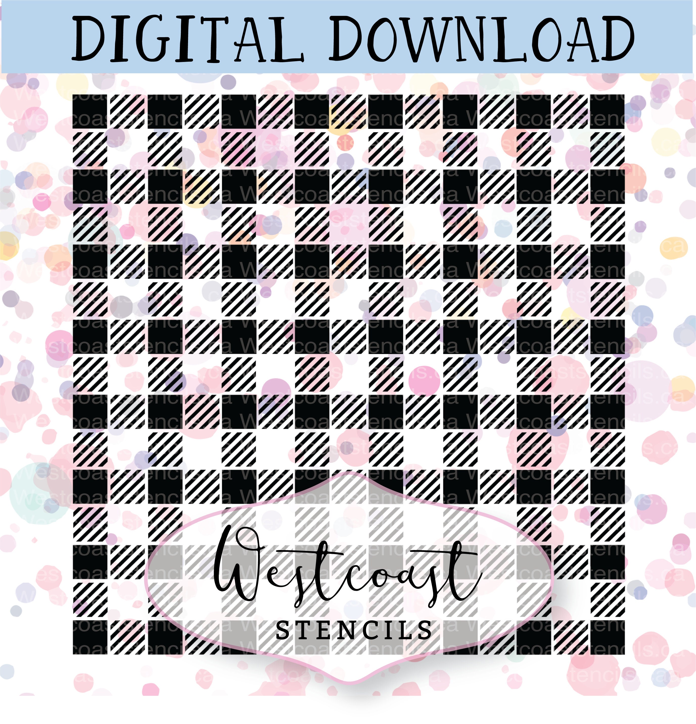 PNG Cookie Stencil Digital Download Cutting File SVG 1 piece DIGITAL Hibiscus Background Stencil