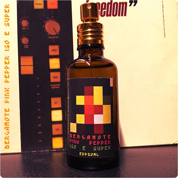 iso e super bergamote pink pepper EDP 50/100ml