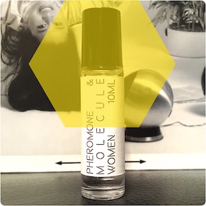 PHEROMONE & MOLECULE iso e super bananas for WOMAN To Attract Man 10ml. roll on