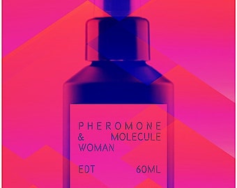 PHEROMONE & MOLECULE tonka for WOMAN To Attract Man edt 60ml.