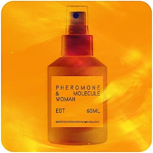 PHEROMONE & MOLECULE ambrox for WOMAN To Attract Man edt 60ml.