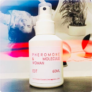 PHEROMONE & MOLECULE iso e super for WOMAN To Attract Man edt 60ml.