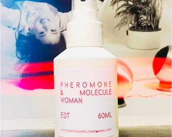 PHEROMONE & MOLECULE iso e super for WOMAN To Attract Man edt 60ml.