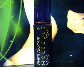 Pheromone  & MOLECULE iso e super for MAN 10ml. roll on