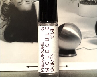 PHEROMONE & MOLECULE hedione for WOMAN To Attract Man 10ml. roll on