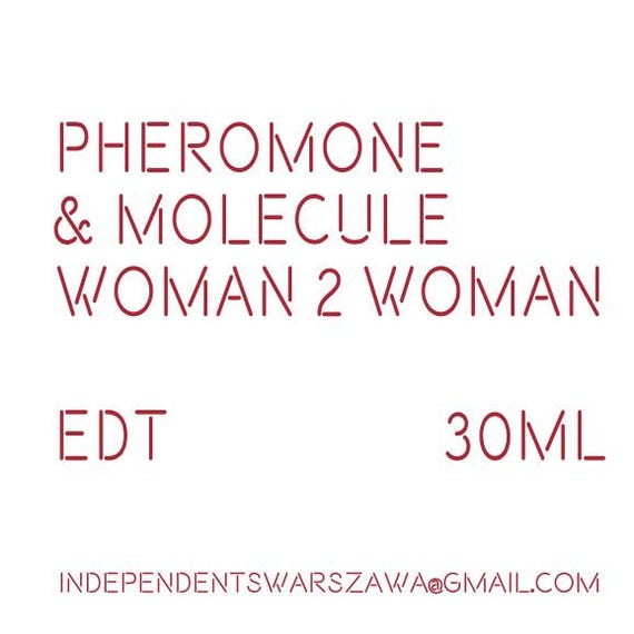 Pheromone & Molecule Hedione Iso E Super WOMAN 2 WOMAN EDT 30/60ml