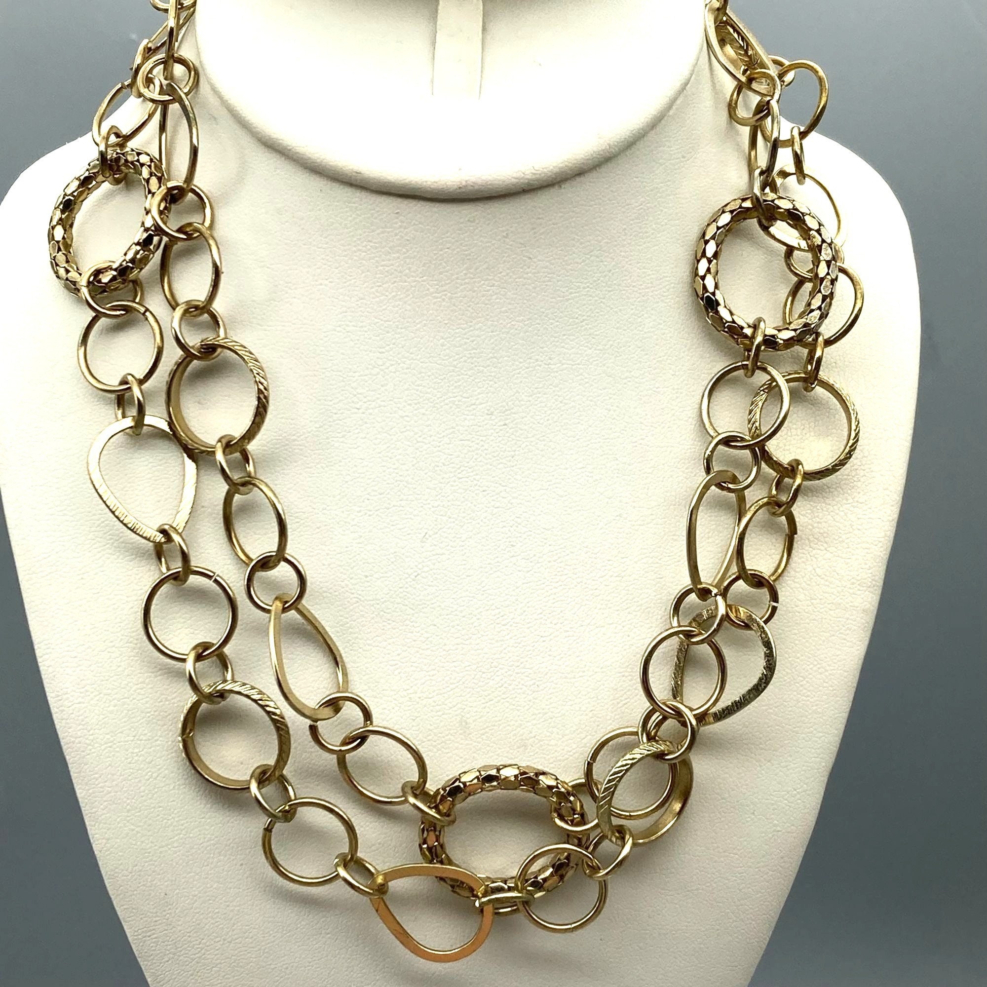 Collier Fantaisie Vintage Gros Maillons Rétro | UK