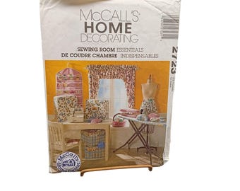 Patrón vintage McCalls 2723 para decoración del hogar, costura y artículos esenciales para el cuarto de baño
